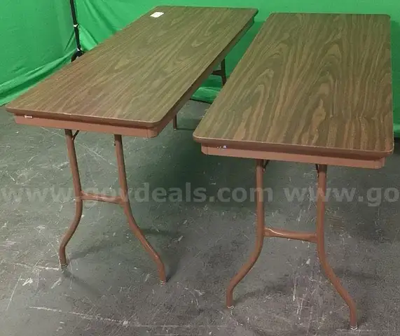 Lot of (2) Folding Tables