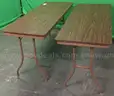 Lot of (2) Folding Tables