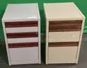 Lot of (2) Three Drawer Under Desk Cabinets