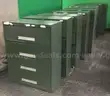 Lot of (9) Four Drawer Lateral File Cabinets