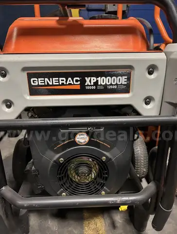 Lot of (3) Generac XG10000E 10kw Generators