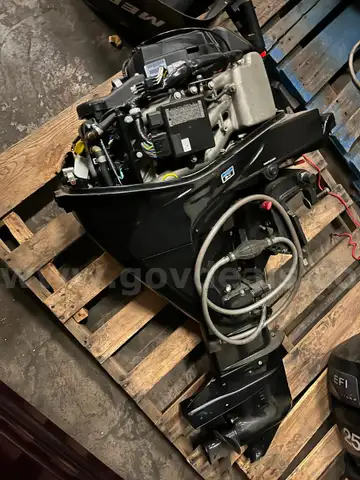 Lot of (4) Boat Motors