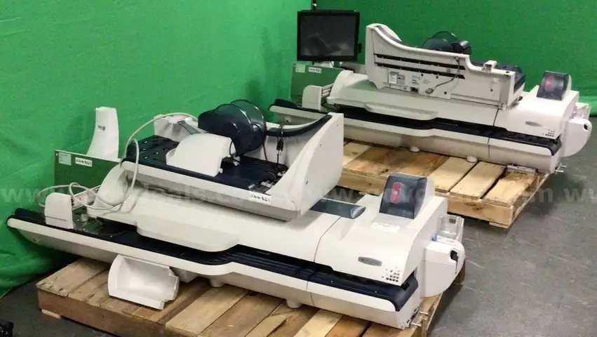Lot of (2) Pitney Bowes Send Connect +3000 Postage Machines