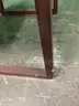 Lot of (2) Wood Frame Side Chairs with Arms