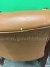 Lot of (2) Wood Frame Side Chairs with Arms