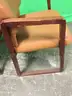 Lot of (2) Wood Frame Side Chairs with Arms