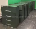 Lot of (8) Four Drawer Lateral File Cabinets