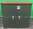 Two Door Three Shelf Metal Storage Cabinet