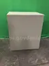 Two Door Metal Storage Cabinet with Three Shelves
