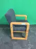 Lot of (4) Wood Frame Side Chairs with Arms