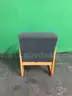 Lot of (4) Wood Frame Side Chairs with Arms
