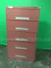 Lot of (2) Five Drawer Lateral File Cabinets