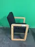 Lot of (3) Wood Frame Side Chairs with Arms