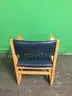 Lot of (2) Wood Frame Side Chairs with Arms