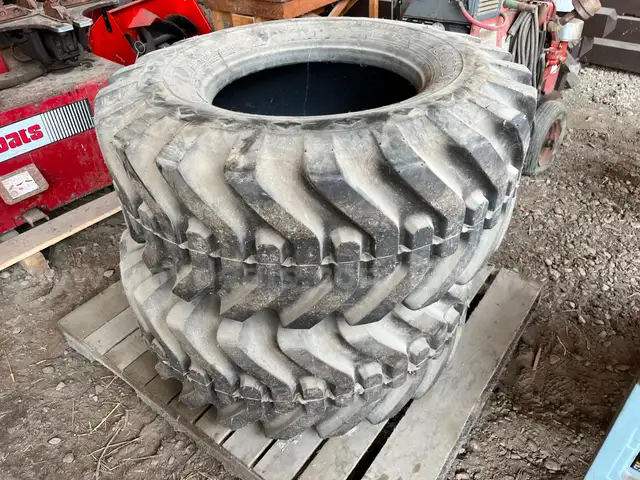 Lot of (2) 15-1905 NHS Loader Tires