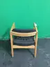 Lot of (2) Wood Frame Side Chairs