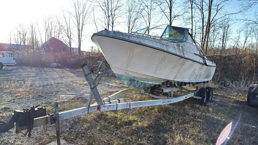 1976 AquaSport Boat &#x26; 1991 Loader Trailer