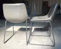 Lot of Approx. (19) Faux Leather Waiting Chairs