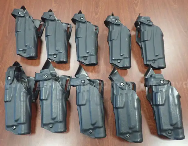Lot of Approx. (288) 6360 ALS Mid-Ride Safariland Holsters
