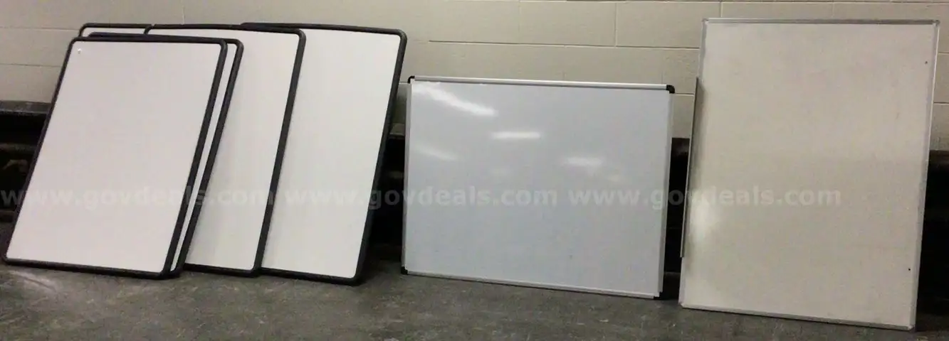 Lot of Approx. (13) Whiteboards