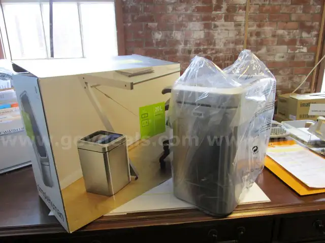 Simple Human Stainless Steel Trash Can