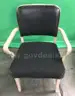 Lot of (4) Metal Frame Chairs with Arms