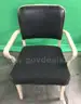 Lot of (4) Metal Frame Chairs with Arms