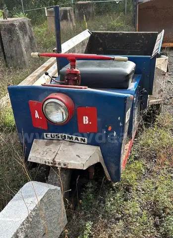 1976 Cushman Three-Wheeled Cart