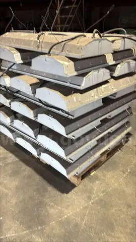 Lot of Approx. (24) High Bay LED Converter Fluorescent Light Fixtures