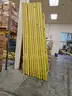 Lot of Approximate (37) Metal Beams