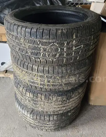 Lot of (4) Used Goodyear Assurance All Season Tires  225/50 R17