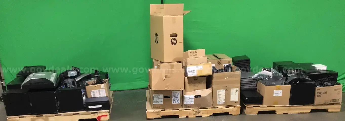 Lot of Approximately (224) Pieces of Various Computer Equipment