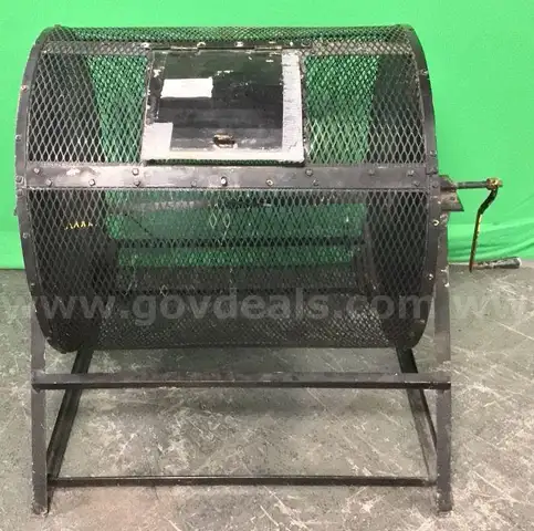 Metal Raffle Drum Tumbler