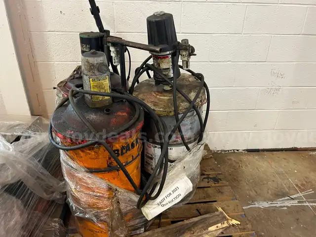 Lot of (3) Grease Pumps