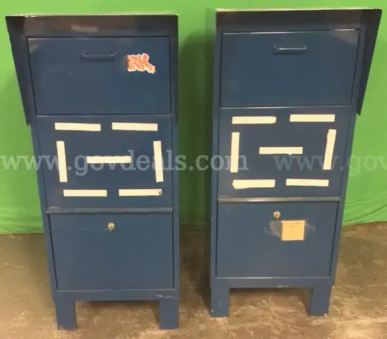 Lot of (2) Mailboxes with keys