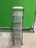 Seven Shelf Aluminum Cart with Wheels