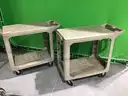 Lot of (2) Rubbermaid Carts