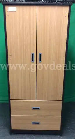 Oak Wardrobe Dresser