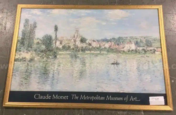 Framed Painting Metropolitan Museum of Art 19th Century