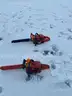Lot of (2) Husqvarna Chainsaws