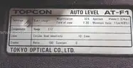 Lot of (2) Topcon Auto Levels