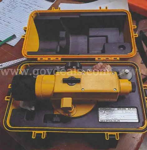 Lot of (2) Topcon Auto Levels