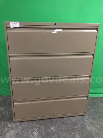 Four-Drawer Lateral File Cabinet
