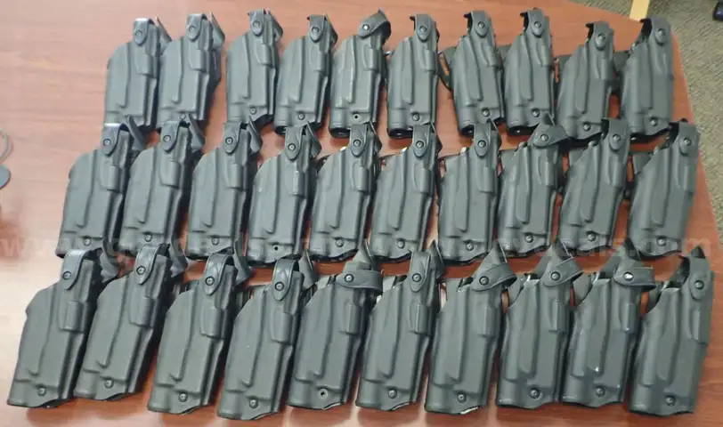 Lot of Approx. (203) Holsters and (194) Leather Magazine Carriers