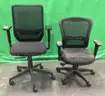 Lot of (3) Rolling Office Chairs with Arms