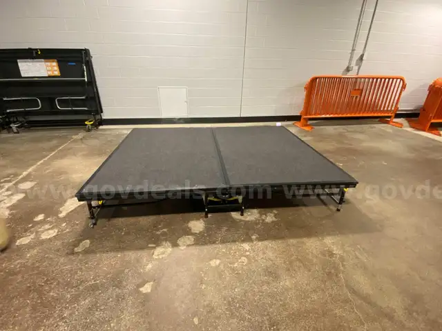 Lot of (6) Portable Staging Platforms