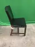 Wood Frame Leather Chair