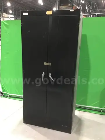 Two-Door Metal Cabinet