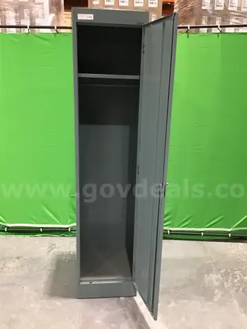 Green Metal Locker