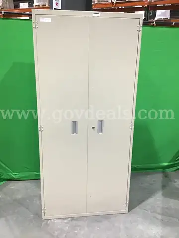 Two-Door Metal Cabinet